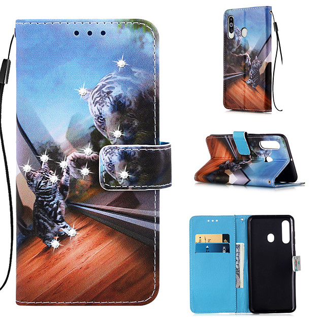 étui pour samsung galaxy s9 / s9 plus / s8 plus portefeuille / porte-cartes / strass étuis étui s9 plus