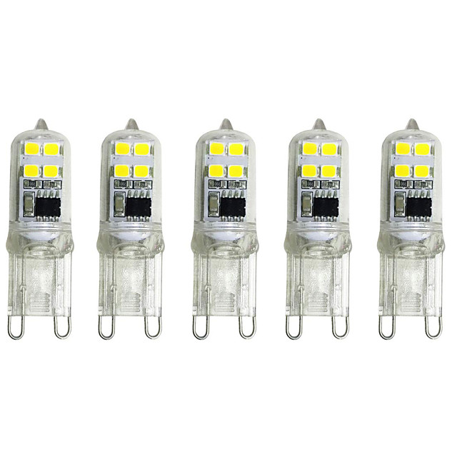 5pcs G9 LED Lamp Mini LED Bulb AC 220V110V SMD2835 Spotlight Chandelier