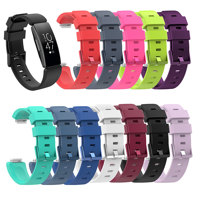 For Fitbit Inspire / Inspire HR / Ace 2 Replacement Silicone Wristband ...