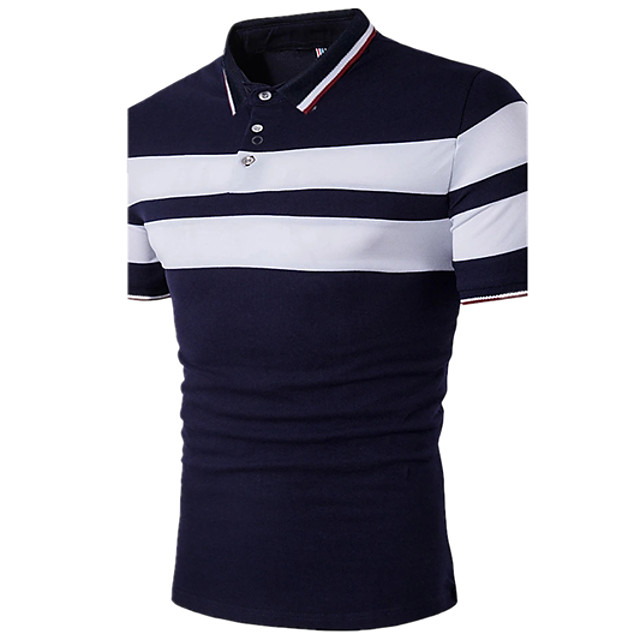 plus size navy blue polo shirt