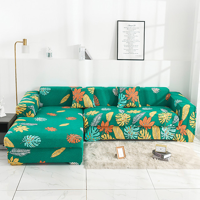 Sofabezug Blumen / Zeitgenössisch Bedruckt Polyester Überzüge 7971830