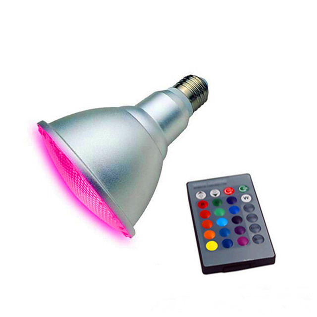 Grow Light For Indoor Plants Led Plant Growing Light Bulb 10w 85 265v 680 Lm E26 E27 1 Led Beads Integrate Led Remote Controlled Decorative Color Gradient Rgb Rohs 6449776 2021 18 89