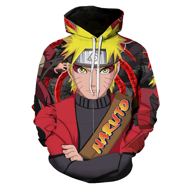 21年 に触発さ Naruto ナルト コスプレ衣装 パーカー ポリスター プリント プリント パーカー 用途 女性用 男性用 コレクション 23 99