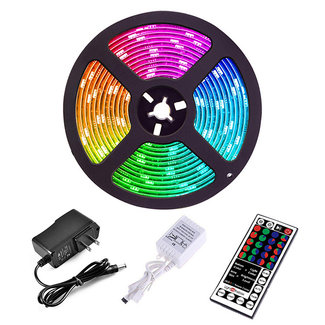 Eroihe Striscia LED 3528 SMD RGB con Cambio Colore e Telecomando 44key Strisce LED 