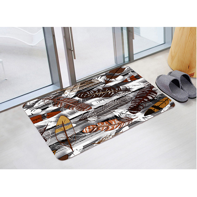 Digitaldruck Memory Foam Badematte rutschfeste saugfähige Badematte