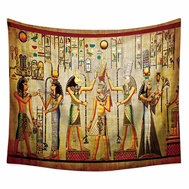 Egyptisk Veggteppe Vegghengende Egyptisk Gammel Religion Historisk Tapet Bakgrunn Bakgrunn Klut Egyptisk Egyptisk Karakter For Hjem Sovesal Stue Dekor Multi 78x59inc 8223401 2021 10 39