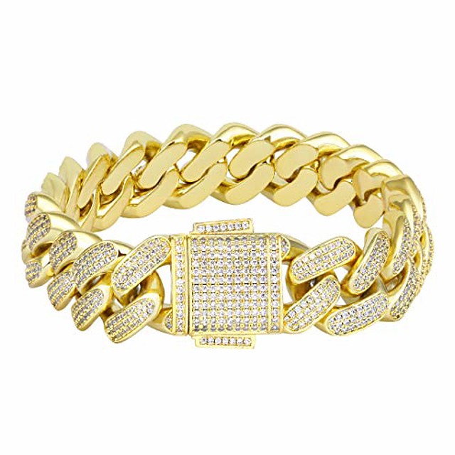 iced out bracelet men