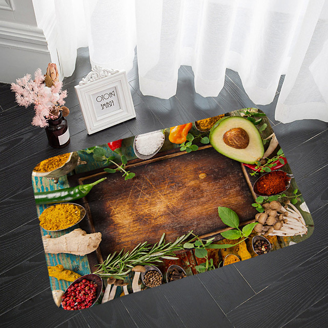 Bad Badvorleger Kreativ Saugfähiger Badezimmerteppich Korallen-Velvet