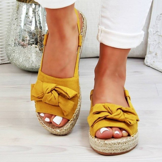 Zene Ravne Cipele Espadrile Sandale S Platformom Sandala Od Slame Ravna Potpetica Okrugli Nozni Prst Pu Leopard Bijela Plava Ruzicasta Iz 8546727 2021 32 99