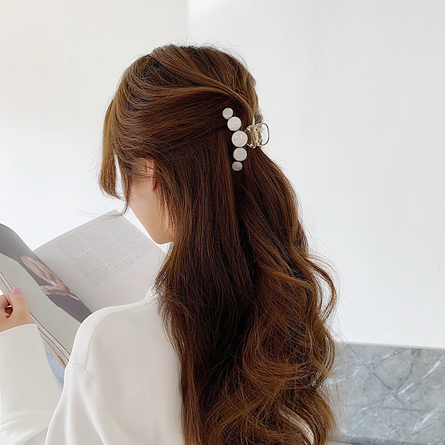 21年 フランスのレトロなヘアピン人魚のジが後頭部をつかむ エレガントな気質の髪をつかむ女性のネット赤のシンプルなヘアピンシャーククリップ コレクション 4 79