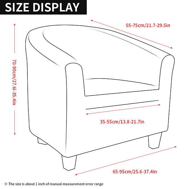 streç kulüp sandalye kılıfı slipcover koltuk varil küvet