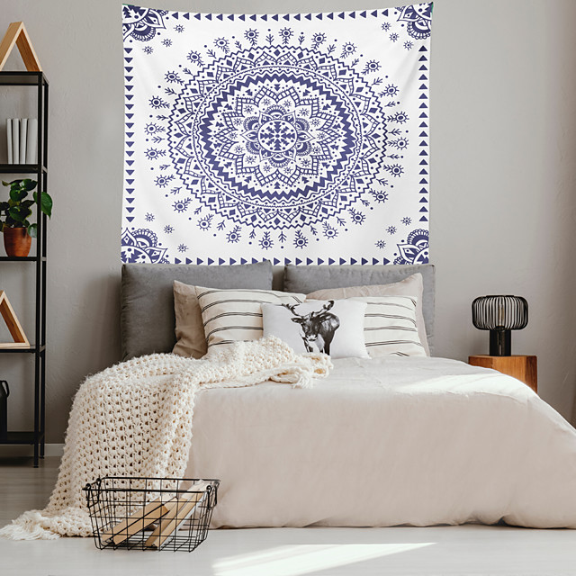 mandala bohem duvar goblen sanat dekoru battaniye perde