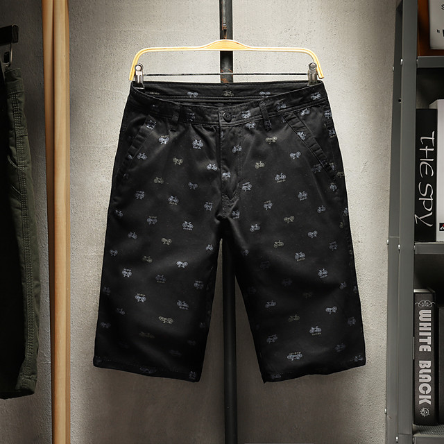 black going out shorts