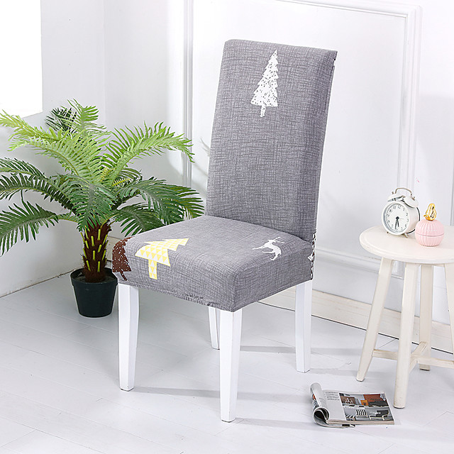 streç mutfak sandalye kılıfı yemek partisi için slipcover çiçek çiçek