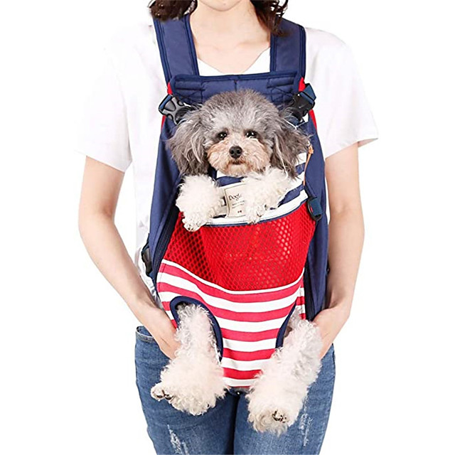 dog backpack front