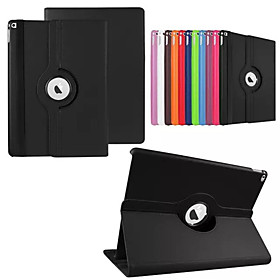 Case For iPad Pro 12.9'' 360?? Rotation / with Stand / Auto Sleep / Wake Full Body Cases Solid Colored PU Leather