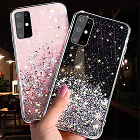 Case For Samsung Galaxy A91 / M80S / S20 Plus / S20 Glitter Shine Back Cover sky TPU