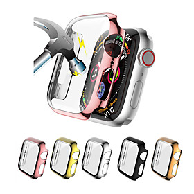 Cases For Apple Watch Series 5/4/3/2/1 Tempered Glass / PU(Polyurethane) Compatibility Apple