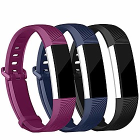 replacement bands compatible for fitbit alta and fitbit alta hr newest adjustable sport strap smartwatch wristbands 3 packs
