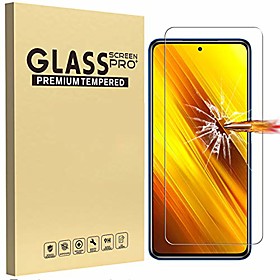 screen protector for xiaomi poco x3 nfc tempered glass film high definition anti-scratch phone protective film