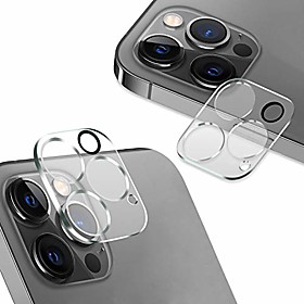 2-PCS Camera Lens Protector For iPhone 12 pro max Tempered Glass Anti-scratch 9H Hardness HD Clear Back Lens Glass Film Compatible With iPhone 12 Mini/iPhone 11 Pro Max/iPhone 11 Pro