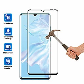 [1 pack]  compatible with huawei p30 pro screen protector (6.47) [full coverage] anti-scratch hd tempered glass protective film for huawei p30 pro