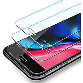 2pack iphone screen protector for iphone se 2020 tempered glass screen protector compatible with iphone se2020 glass screen protective film 4.7 se2 [shatter-proof anti-scratch bubble free]