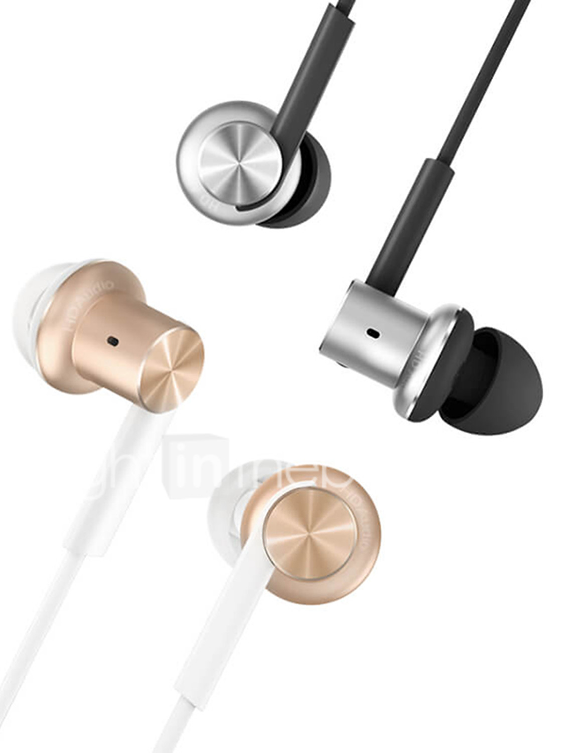 Xiaomi Mi In Ear Headphones Pro In Ear Wired Headphones Hybrid Aluminum Alloy Mobile Phone Earphone With Microphone Noise Isolating 99
