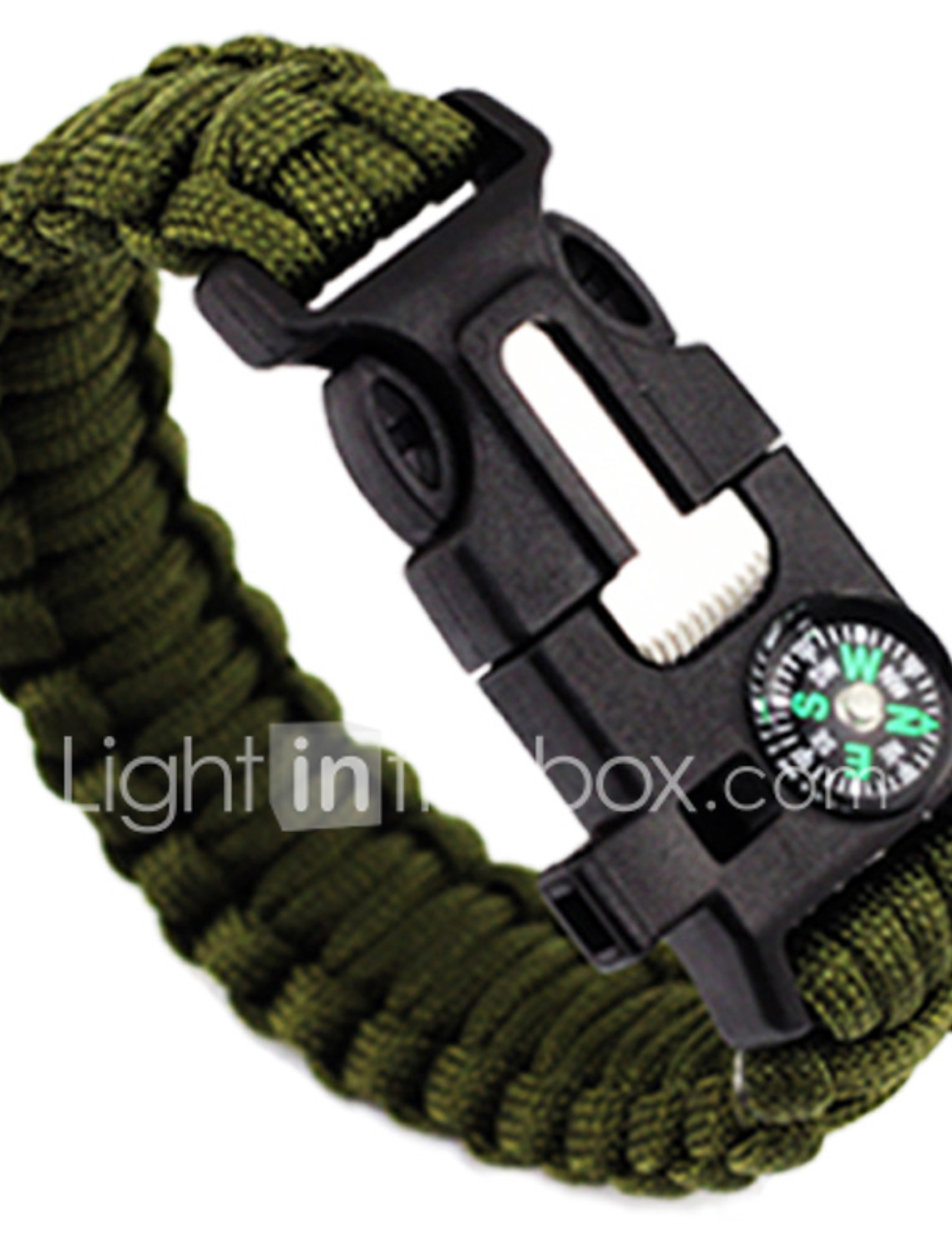 Survival Bracelet With Emergency Rope Tactical Tool For Camping Hiking Outdoor
