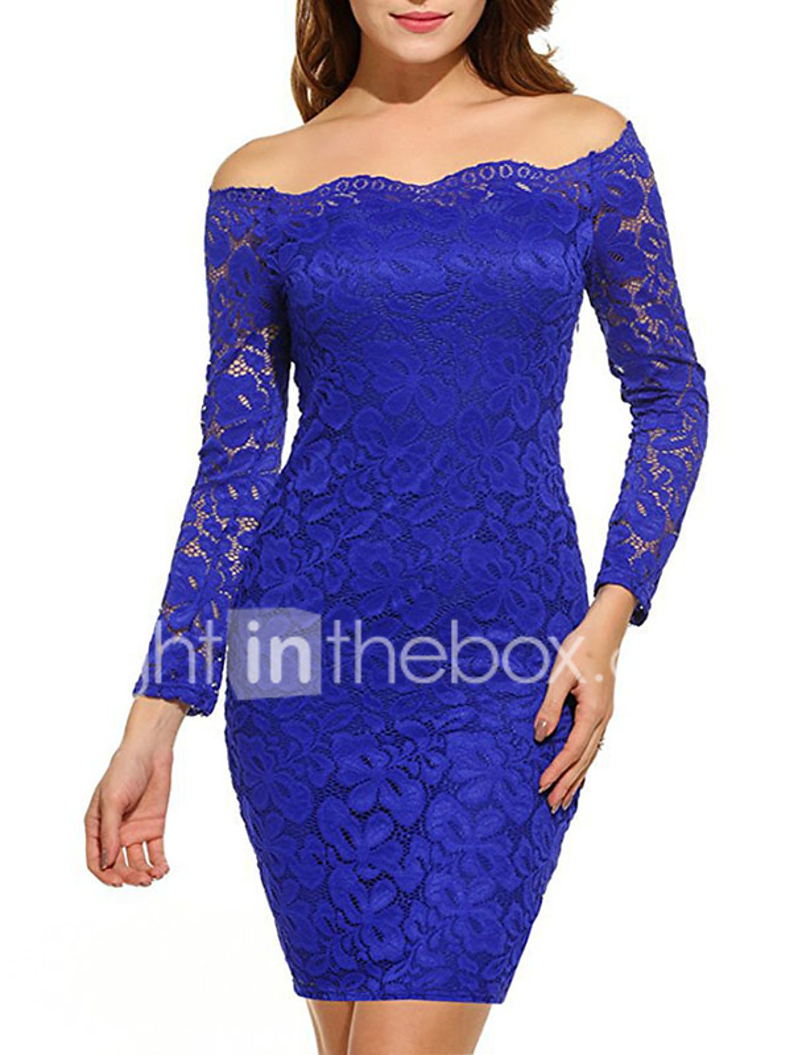 royal purple bodycon dress
