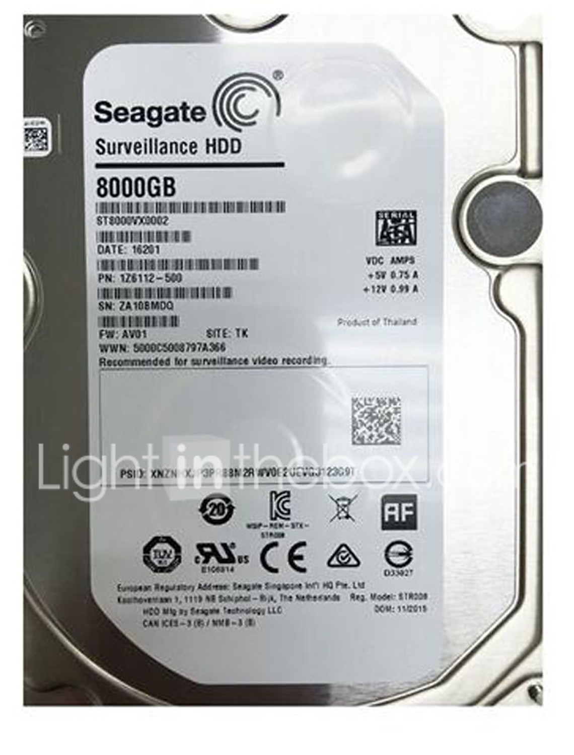 Security Instrument St8000vx0002 For Security Systems 15 11 3 Cm 0 65 Kg 21 387 99