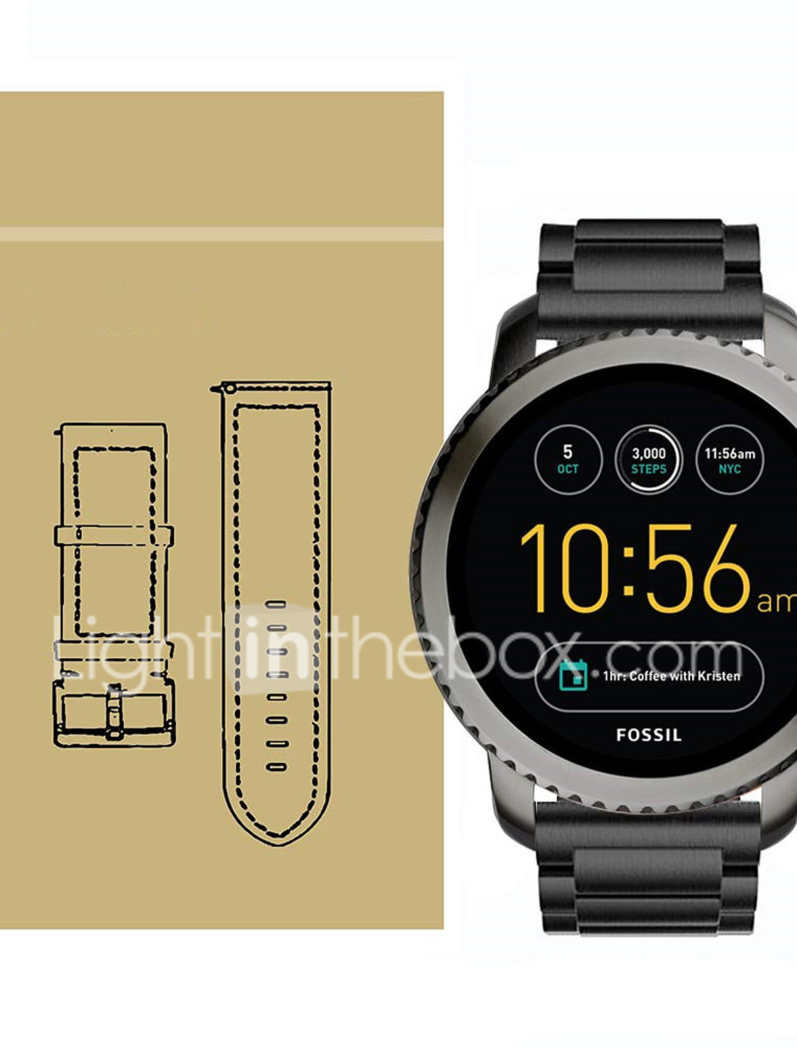 fossil q explorist bracelet