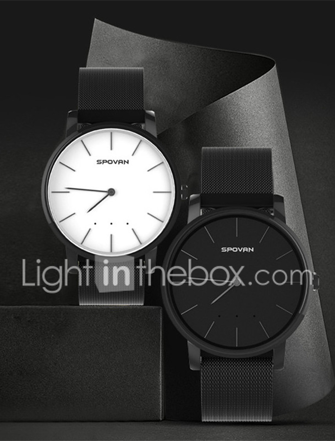 Spovan ST02 Unisex Smartwatch Bluetooth 